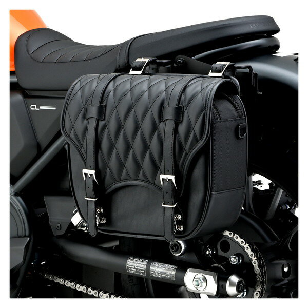 D40263 ヘンリービギンズ サイドバッグ 12L サドルバッグ DHS-37 トラぺ ダイヤ デ...
