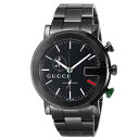 【ショッピングクレジット分割手数料最大60回まで無料！】GUCCI グッチ 腕時計 時計 メンズ G-CHRONO Gクロノ YA101331 ウォッチ ブラック 黒 防水 誕生日 クリスマス プレゼント 贈り物 ギフト 【並行輸入品】