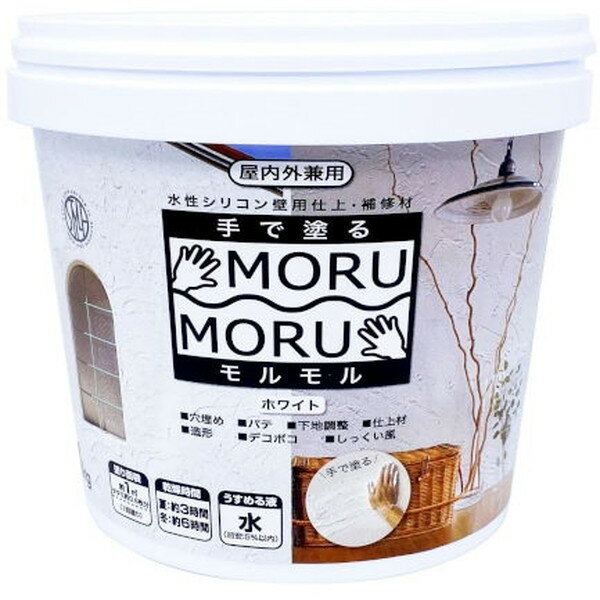MORUMORU(モルモル) 1kg ニッペ ホワイト