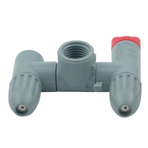 PA-288 工進 噴霧器用 2頭口噴口(1頭口切替) G1/4ネジ