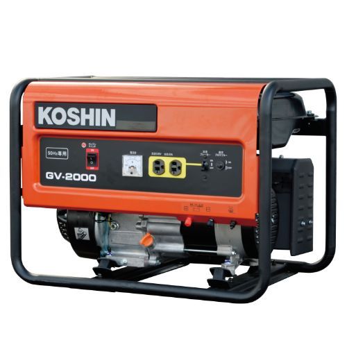 GV-2000 工進 スタンダード発電機 50Hz用 2.0KVA