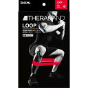 D&M セラバンド THERABAND セラループ 円周90cm 強度レベル0 レッド TLB2