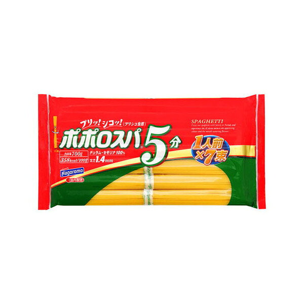 ご注文前にご確認ください※ 12時から14時の時間帯指定はできません。ご指定の場合は14時から16時にて手配いたします。商品説明★ デュラムセモリナ100%の本格派のロングパスタです。ひとり分がひと束になっていて、とても便利です。ゆで時間は5分。麺の太さは1.4mmで、スープタイプなど軽めのソースに合います。※メーカーの都合により、パッケージ・仕様・成分・生産国等は予告なく変更になる場合がございます。※上記理由でのご返品はお受けできませんので、事前お問合せなどご注意のほど宜しくお願いいたします。スペック* 総内容量：700g* 商品サイズ：150×310×20* 成分：デュラム小麦のセモリナ* 生産国：日本* 単品JAN：4902560310505