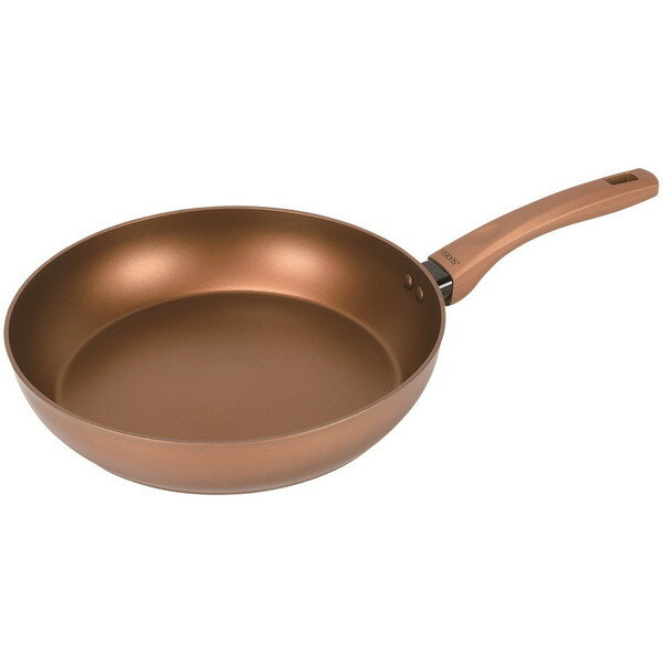 Ih/Gas Compatible - CP-8813 VISIONS GOLD Coating IH対応フライパン28cm パール金属