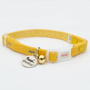 ペティオ CAT COLLAR フィッシュレザーカラー イエロー