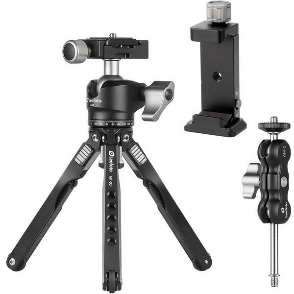 商品説明★ シンプル・コンパクト・軽量なポケット三脚。クモのように自在に動く脚は固定できるため、使い方は無限大。スペック* 全伸長:180mm* 最低高:30mm* 収納高:143mm* 段数:2* 質量:162g* 耐荷重量:5kg* 雲台取付ネジ:UNC3/8(太ネジ)・UNC1/4(小ネジ)* 開脚角度:35°/ 55°/ 85°