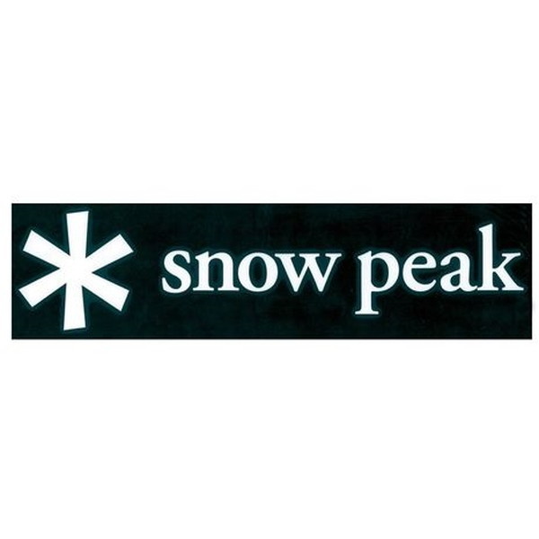 スノーピーク snow peak ロゴステッカー アスタリスクM キャンプ アウトドア NV007 NV-007