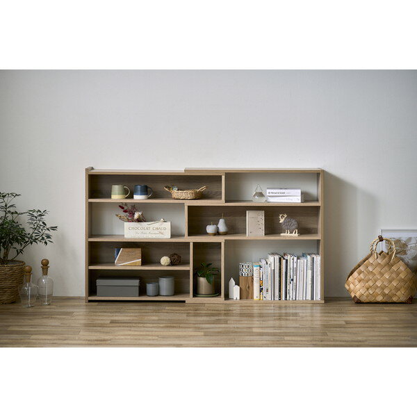 アイリスオーヤマ WSLR-800ライトナチュラル ウッドスライドラック メーカー直送 3