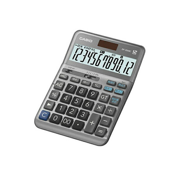 CASIO DF-200RC-N 軽減税率電卓 デスクタイプ 12桁
