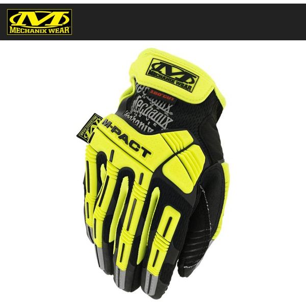 SMP-C91-010 Mechanix Wear M-Pact CR5 Hi-Viz-Yellow Lサイズ