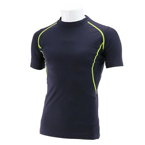 【エントリーでP5倍!20日20:00-27日1:59】 接触冷感メッシュ半袖 1枚 M-NVY-1P ネイビー SK11