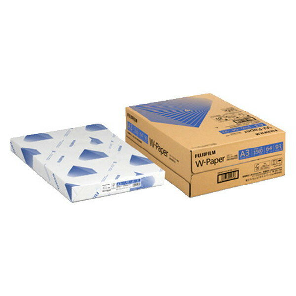 A3 Size Paper - ZGAA1283【W‐Paper A3 1500枚】 富士フィルム [コピー用紙]