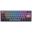 Ducky ダッキー ふもっふ ふもっふのおみせ 正規販売店 ゲーム キーボード dk-one3-cosmic-rgb-mini-silver Ducky ブラック [ゲーミングキーボード (英語配列61/シルバー軸)/USB接続/有線]