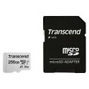 TS256GUSD300S-A トランセンド 256GB microSD w/ adapter UHS-I U3 A1