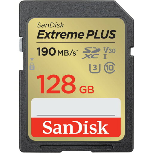 SDSDXWA-128G-JNJIP SANDISK エクストリーム プラス SDXC UHS-I カード 128GB SDSDXWA-128G-JNJIP SANDISK エクストリーム プラス SDXC UHS-I カード 128GB