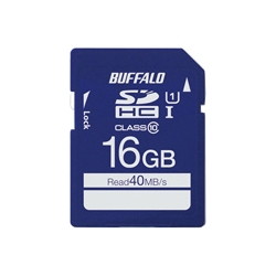 RSDC-016GU1S BUFFALO UHS-I Class1 SDHCカード 16GB