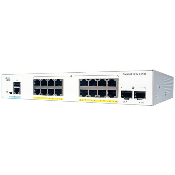 C1000-16FP-2G-L Cisco Catalyst 1000 16port GE Full POE 2x1G SFP yێwK{z [XCb`Onu]