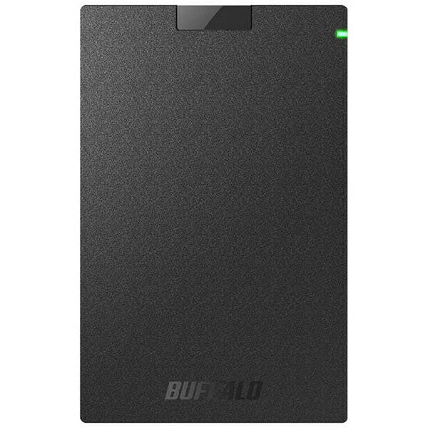 BUFFALO HD-PCG1.0U3-BBA ミニステーション USB3.1(Gen.1)対応 ポータブルHDD スタンダードモデル ブラック 1TB