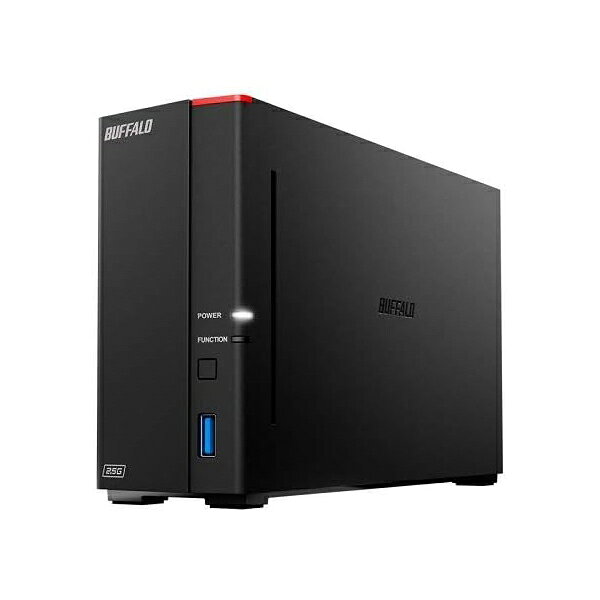 商品説明★ 2.5GbEポートとヘキサコアCPU搭載で大容量のデータを高速転送。リード・ライト共に1GbEの上限を超えるリード:234.3MB/s ライト:188.4MB/sを実現★ 家中で、地デジ録画番組が楽しめる。 DTCP-IP機能を標準搭載★ 前面のUSB3.1(Gen1)ポートでUSBメモリやSSD・HDDから簡単・高速保存★ バッファロー正規データ復旧サービスに対応。保証期間内の軽度論理障害は無償対応