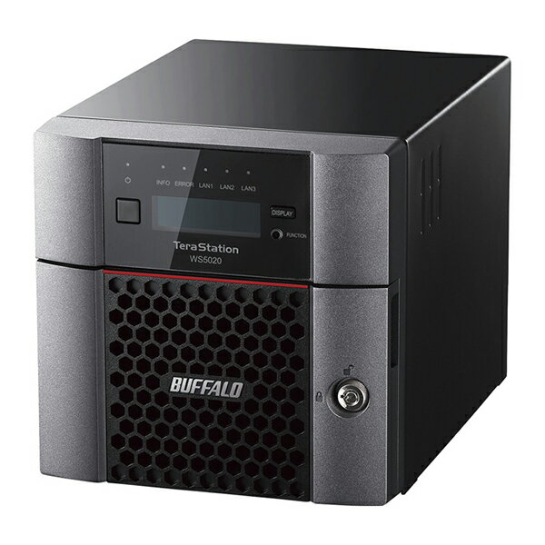 WS5220DN04W2 BUFFALO TeraStation WS IoT 2022 for Storage Workgroup Edition搭載デスクトップNAS 2ベイ 4TB