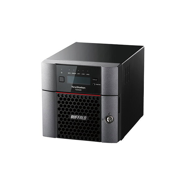 商品説明★ 様々なビジネスシーンにTeraStation・ファイルサーバー/バックアップ用ストレージ/仮想サーバーのストレージ用(iSCSIターゲット)など、多目的に使用することができます★ ランサムウェアによる暗号化からの迅速な復元が可能な「スナップショット」機能搭載★ オフィスの情報共有を高速化、多台数同時アクセス時も安定稼働・高速イーサネット10GBASE-Tx1ポート標準搭載・1000BASE-Tx2ポート標準搭載・高速CPU「2.0GHz クアッドコアCPU」搭載・パリティ計算専用のハードウェアエンジン