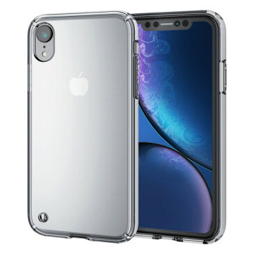 ELECOM PM-A18CHVCCR iPhone XR ハイブリッドケース クリア