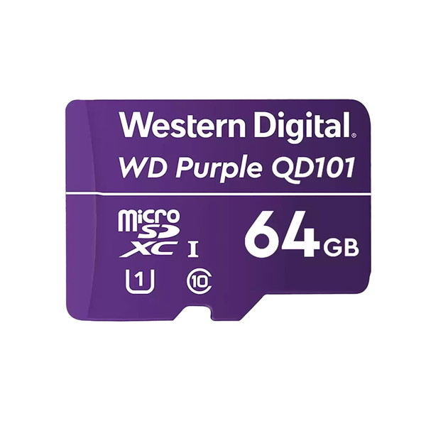 WDD064G1P0C WESTERN DIGITAL WD Purple SC QD101 [microSD J[h (64GB SDHC)]