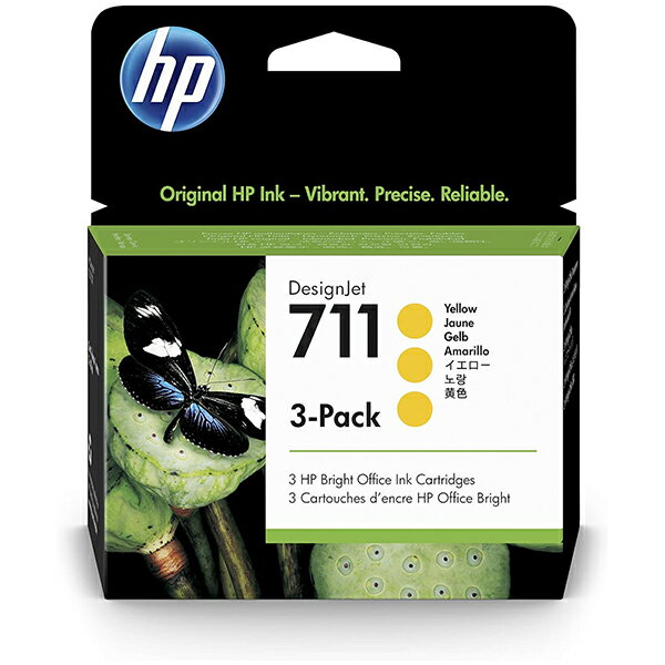 CZ136A HP [HP711インクカートリッジイエロー29ml×3]