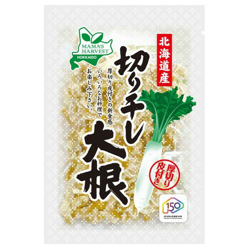 ご注文前にご確認ください※ 12時から14時の時間帯指定はできません。ご指定の場合は14時から16時にて手配いたします。商品説明★ 北海道産大根を使用した、皮付の切り干し大根です。従来の切り干し大根の調理方法でも美味しく召し上がれますが、ハリハリ漬けにしますと簡単調理でより一層食感をお楽しみいただけます。※メーカーの都合により、パッケージ・仕様・成分・生産国等は予告なく変更になる場合がございます。※上記理由でのご返品はお受けできませんので、事前お問合せなどご注意のほど宜しくお願いいたします。スペック* 総内容量：45g* 商品サイズ：220×150×20* 原材料：大根* 生産国：日本* 単品JAN：4974233076865