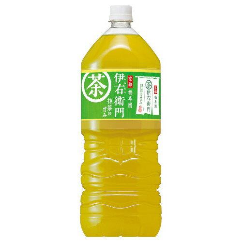 サントリー 緑茶 伊右衛門 ペット 2L x6 メーカー直送