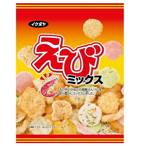 ご注文前にご確認ください※ 12時から14時の時間帯指定はできません。ご指定の場合は14時から16時にて手配いたします。商品説明★ えびやいかなどの海鮮せんべいを彩り豊かにミックスしました。※メーカーの都合により、パッケージ・仕様・成分・生産国等は予告なく変更になる場合がございます。※上記理由でのご返品はお受けできませんので、事前お問合せなどご注意のほど宜しくお願いいたします。スペック* 総内容量：40g* 商品サイズ：40×175×230* 原材料：でん粉(国内製造)、植物油脂、加工しょう油(しょう油、砂糖、デキストリン、みりん、かつお節エキス、水あめ、発酵調味料、ポークエキス)、小麦粉、えび、食塩、いか、砂糖、しょう油、ごま、オキアミ、水あめ、あおさ、デキストリン、だし(いわし、あじ、かつお、さば、その他)、たん白加水分解物、はと麦、小魚(かたくちいわし)、みりん、発酵調味料、落花生、わさびシーズニング(砂糖、かつおエキス、酵母エキス、その他)、かつお節エキス、とうがらし、かつお節、梅酢エキスパウダー、オキアミエキス、煮干しエキス、さば節、ホタテエキスパウダー、酵母エキス/加工デンプン、調味料(アミノ酸等)、着色料(紅麹、パプリカ色素、ビートレッド、紅花黄、クチナシ、カラメル色素)、膨脹剤、貝カルシウム、乳化剤、卵殻カルシウム、甘味料(ステビア)、香辛料抽出物、酸化防止剤(ローズマリー抽出物、ビタミンE)、香料、(一部にえび・小麦・卵・乳成分・落花生・いか・ごま・さば・大豆・豚肉を含む)* 生産国：日本* 単品JAN：4901053016122