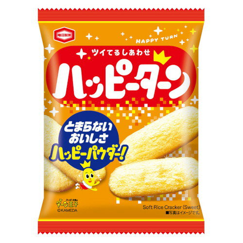 ご注文前にご確認ください※ 12時から14時の時間帯指定はできません。ご指定の場合は14時から16時にて手配いたします。商品説明★ ツイてるおいしさハッピ-タ-ン。※メーカーの都合により、パッケージ・仕様・成分・生産国等は予告なく変更になる場合がございます。※上記理由でのご返品はお受けできませんので、事前お問合せなどご注意のほど宜しくお願いいたします。スペック* 総内容量：28g* 商品サイズ：28×120×160* 原材料：うるち米(国産、米国産)、植物油脂、砂糖、でん粉、たん白加水分解物、食塩、粉末油脂、酵母パウダー/加工でん粉、調味料(アミノ酸)、植物レシチン、(一部に大豆を含む)* 単品JAN：4901313207734