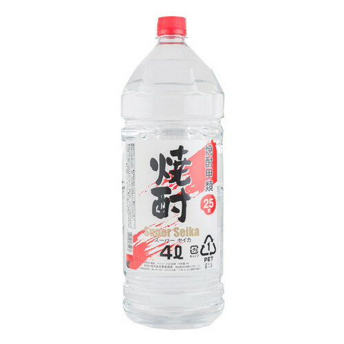 連続25°スーパーセイカ ペット 4l メーカー直送