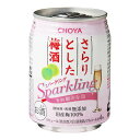 チョーヤ梅酒 チョーヤ さらりとした梅酒 スパークリン 缶 250ML x24 メーカー直送 ギフト プレゼント