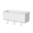 5753 ラックス マグネット フリーラック フック付き アスベル ホワイト