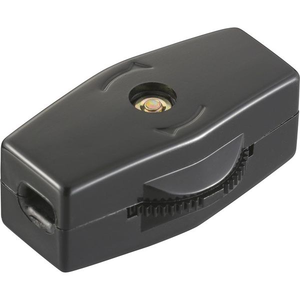 オーム電機 HS-H03RSW-K [ロータリースイッチ 平行線専用 黒]