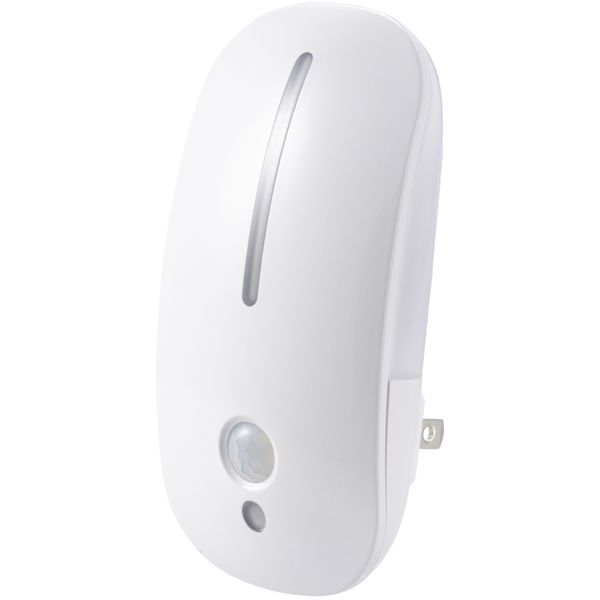 オーム電機 NIT-AE3LA [LEDナイトライト 人感・明暗センサー 電球色LED]