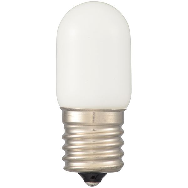 オーム電機 LDT1N-H-E17 13 [LEDナツメ球 装飾用 T20/E17/0.8W/48lm/昼白色]