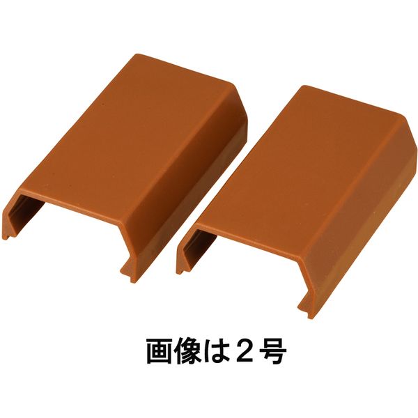 Pans - オーム電機 DZ-MJY2/T [モール用ジョイント2号 茶 2個入]