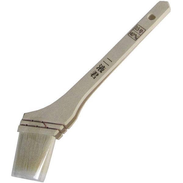 100946 0040 二液君 筋違刷毛 白毛 15号(40mm) 大塚刷毛製造