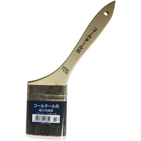 商品説明★ 塗料含みが良く塗りやすい。スペック* 毛材: 馬毛、化繊* 柄: 自然木* 止め金具: スチール