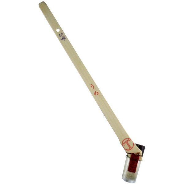 101738 0005 うめニス 筋違刷毛 白毛 5号 大塚刷毛製造