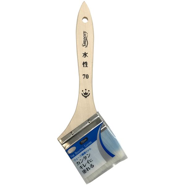 118029 0070 Smoosy S-line 水性用刷毛 70mm ハンディ・クラウン