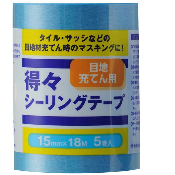 商品説明★ シーリング材の充てんの際に、両側に貼るとキレイに仕上がるテープ。スペック* 基材: 和紙* 粘着剤: ゴム系