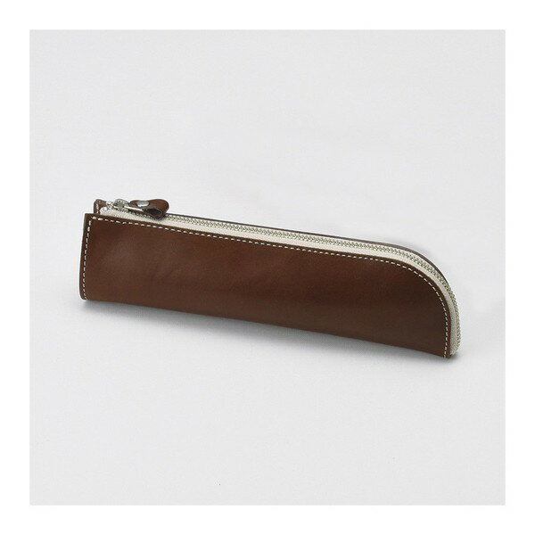 ヌメ革ペンケース チョコ OJ-0514 新生活