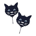ブラブラおどし猫(2個組) 4190030(4)