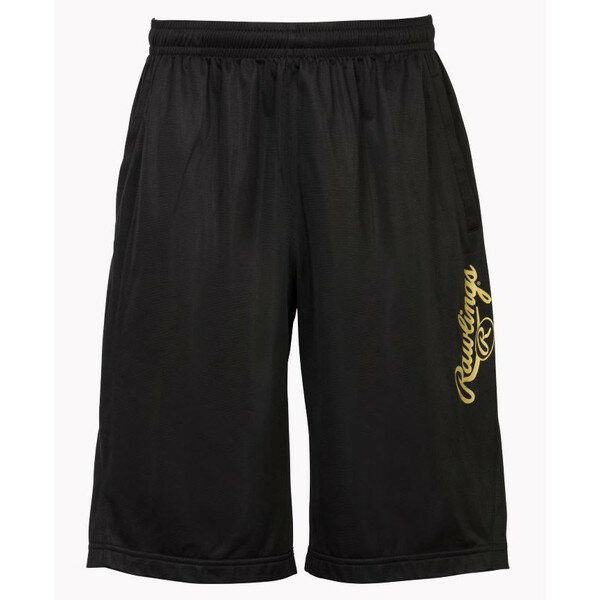 ローリングス 野球 ハーフパンツ プレーヤーハーフパンツ ブラック AOP10F01T-B-S B Rawlings