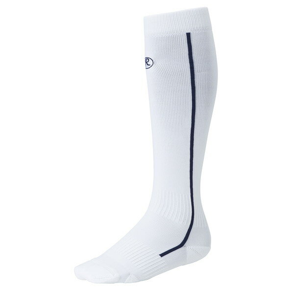 ローリングス 野球 ソックス バーティカルロングソックス ライト ホワイト/ネイビー AAS13S01-W/N-22-25 W/N Rawlings