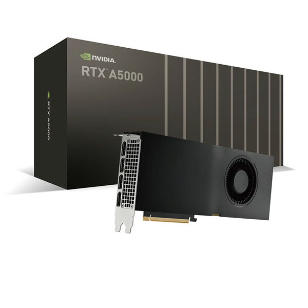 NVRTXA5000 NVIDIA NVIDIA RTX A5000 グラフィックボード (PCIExp 24GB) バルク版