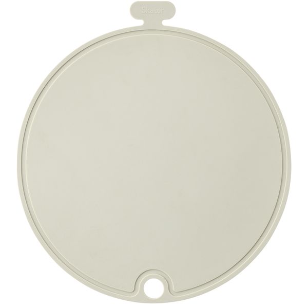 シリコーン製まな板丸型くすみグレー...